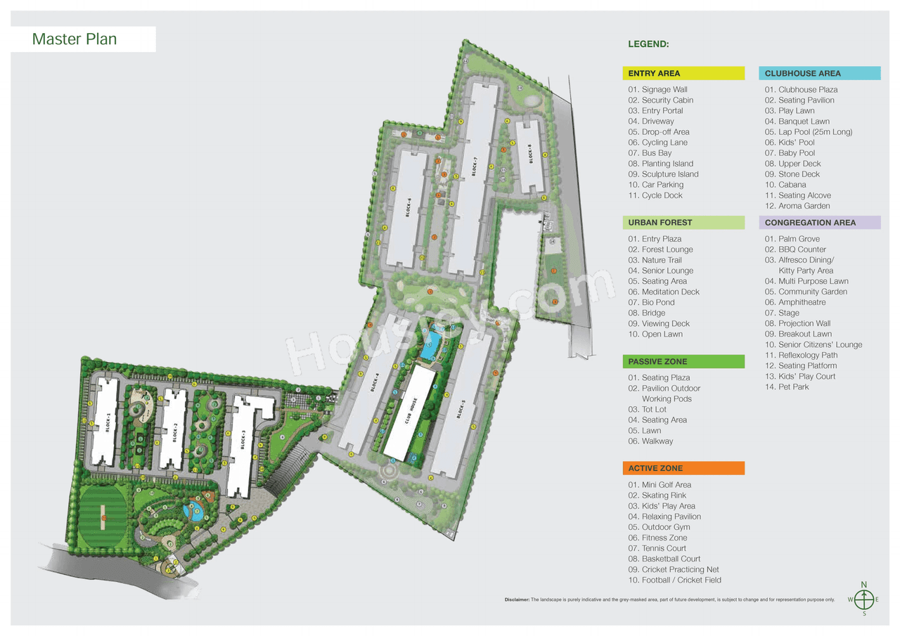 Adarsh Parkland Floor Plan