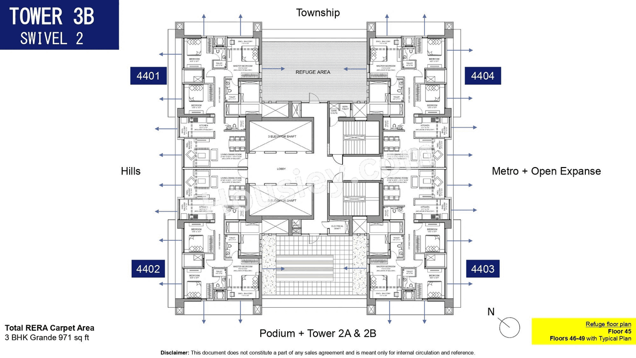 Adhiraj Capital City Floor plan 4