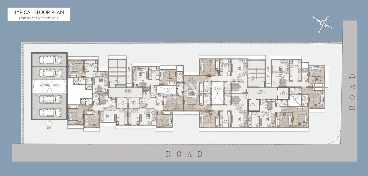 Aditya Samrudhhi 152 Floor plan 4