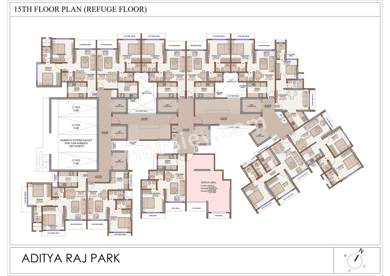 Adityaraj Park Floor plan 5