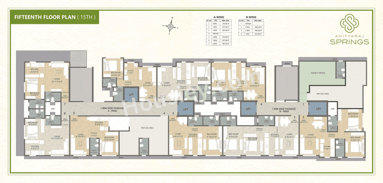 Adityaraj Springs Floor plan 2