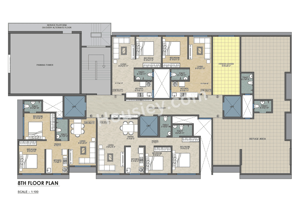 Adityaraj Tapovan Floor plan 1