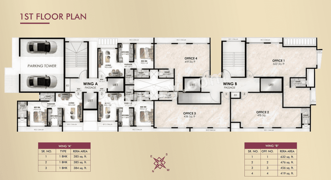 Adityaraj Viva Floor plan 1