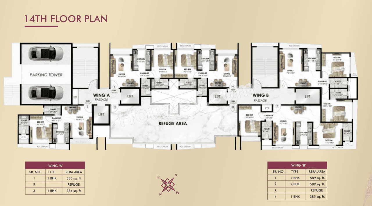 Adityaraj Viva Floor plan 3