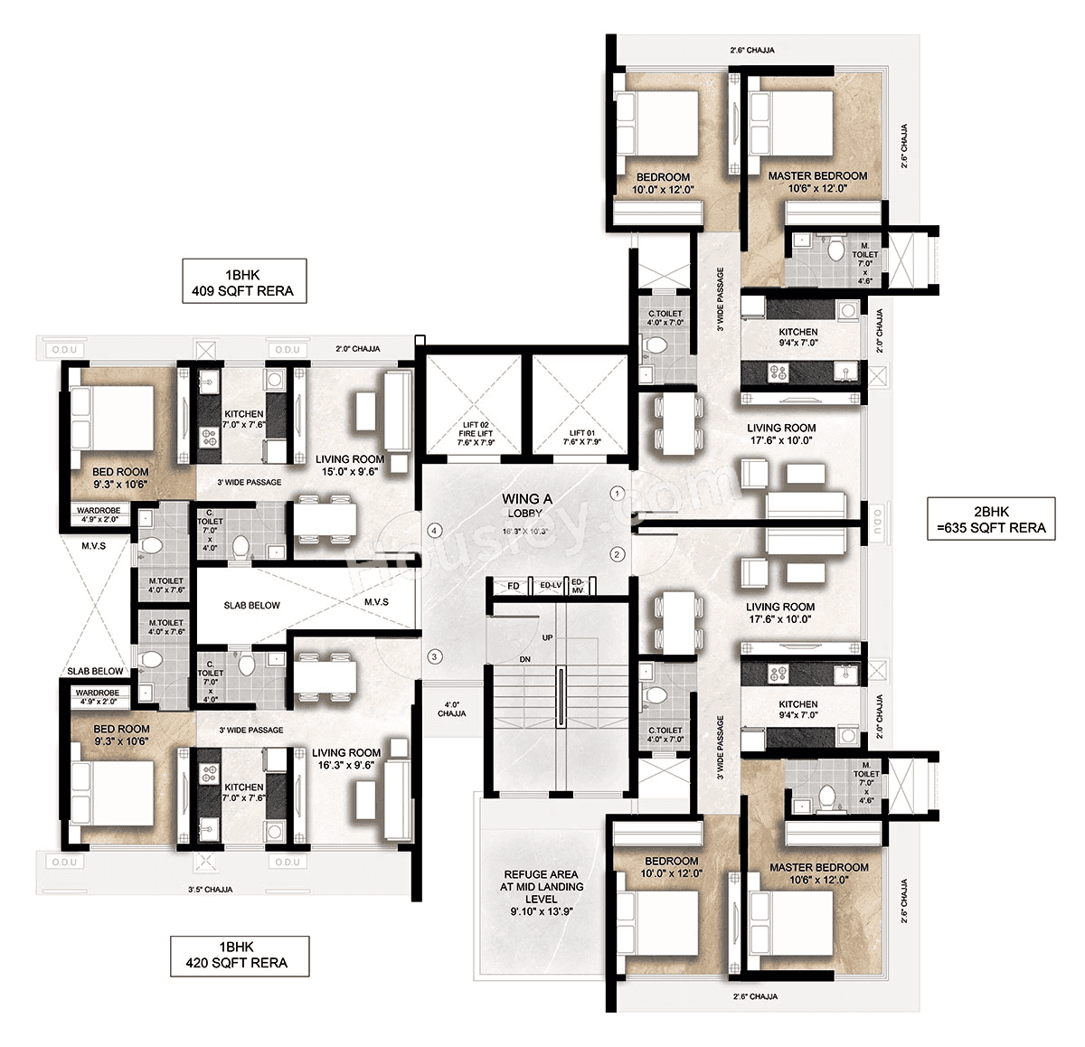 Advent Neel Residency Master Plan
