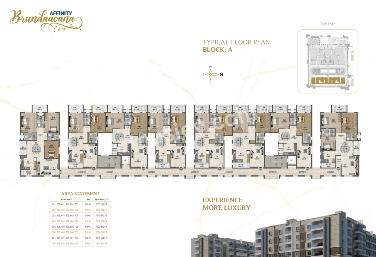 Affinity Brundaavana Floor plan 2