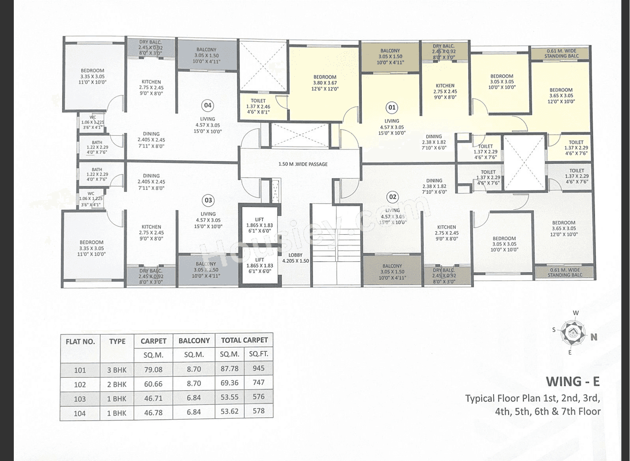 Agac Sanskruti Oriana Floor plan 2