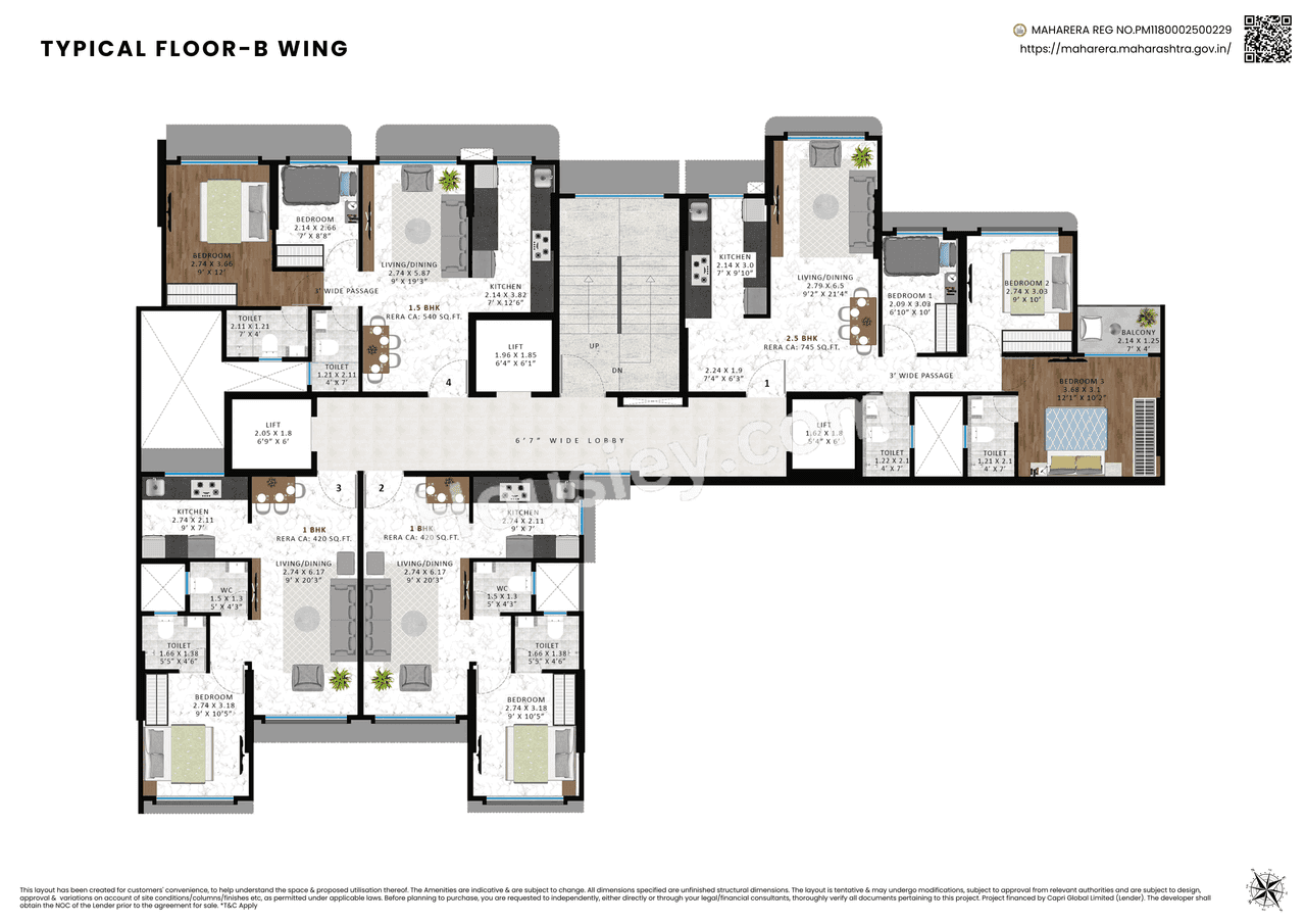 Agrawals Aarambh Floor plan 2