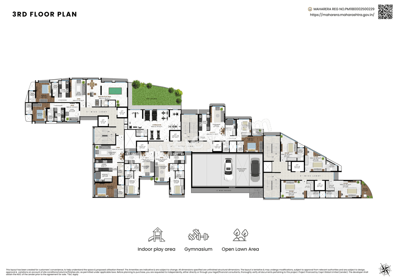 Agrawals Aarambh Floor plan 4