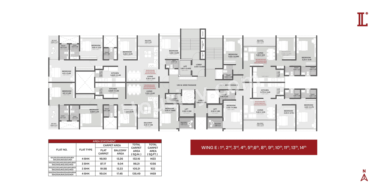 Ahura The Latitude Floor plan 6