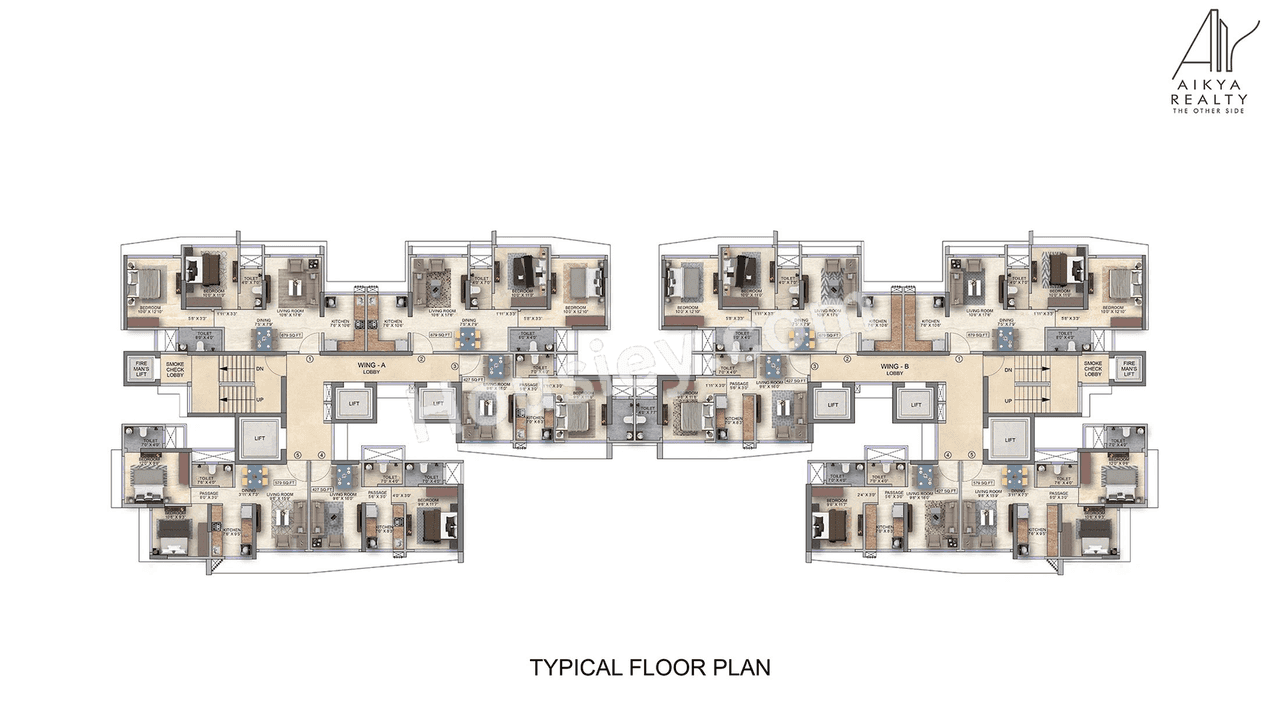 Aikya Roots Floor Plan
