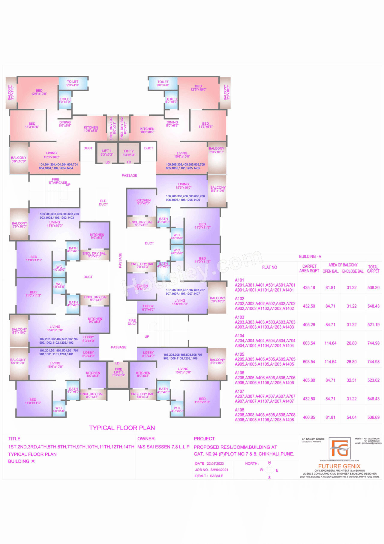 Aishwaryam Vaastu Dreams Floor plan 1