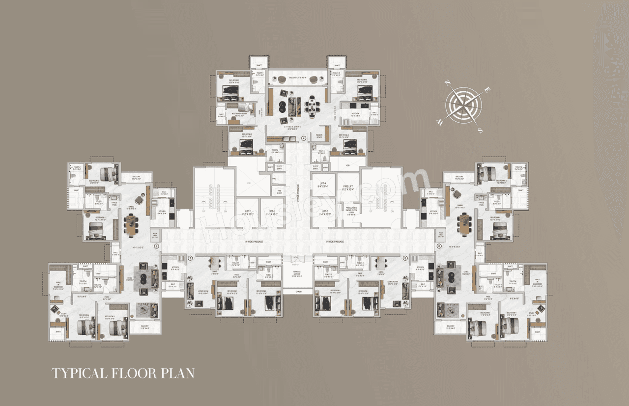 Ajmera Arham Floor plan 3