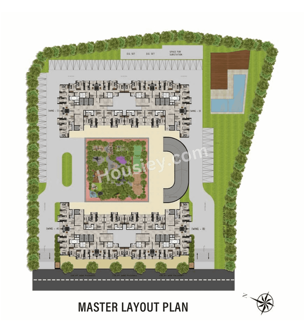 Ajmera One Kalyan Floor plan 2