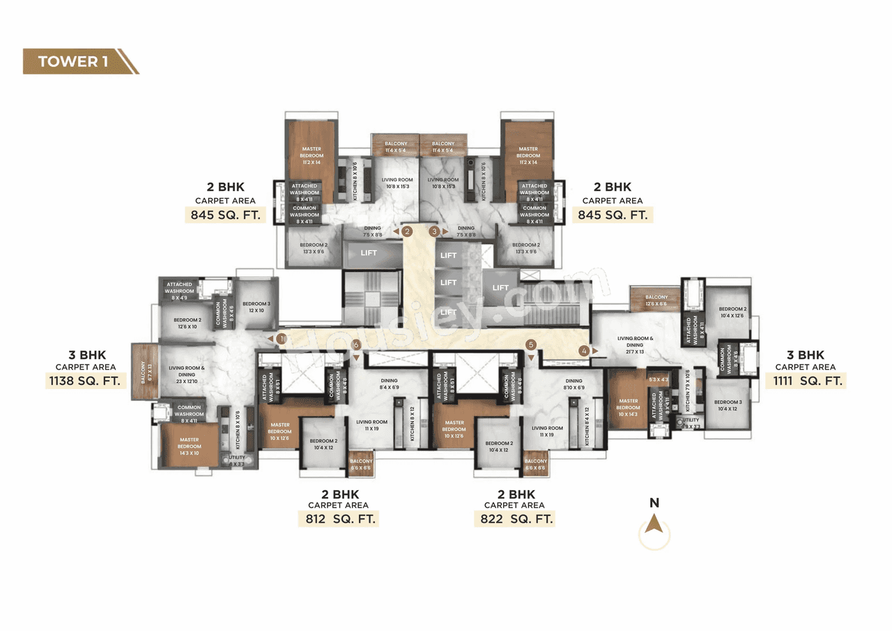 Ajwani Prissa Pratham Floor plan 7