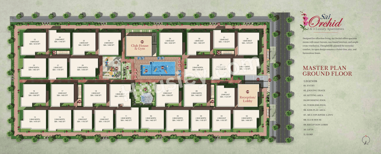 Akshaya Sai Orchid Master Plan