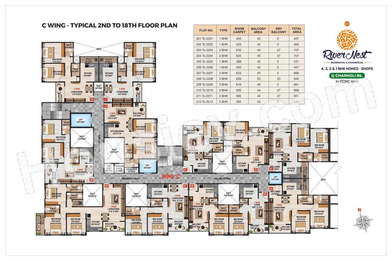 Amarnath River Nest Floor plan 6