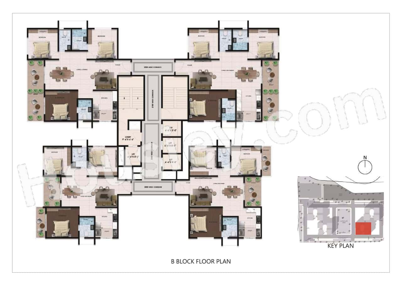 Amberstone Spirit of Sarjapur Floor plan 2