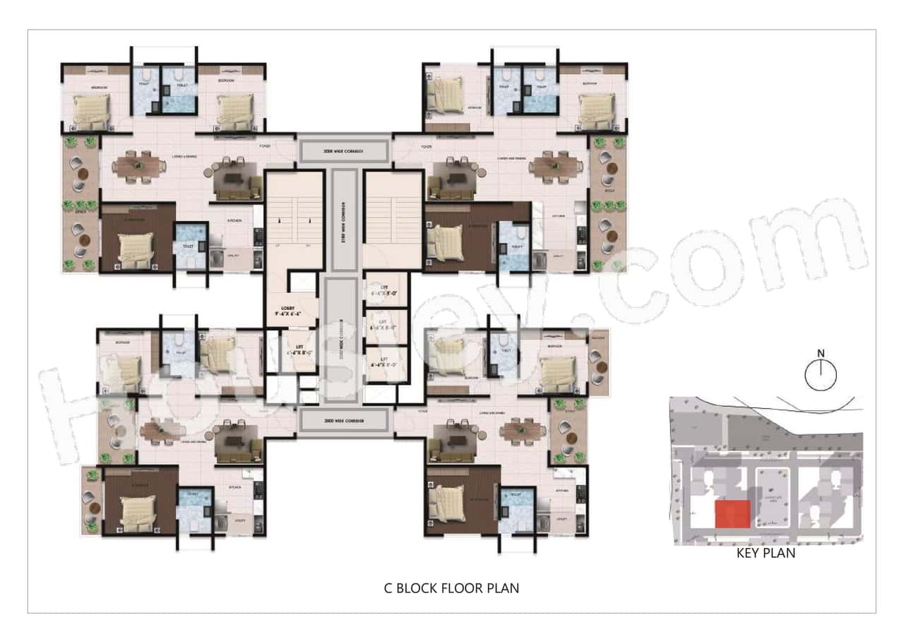 Amberstone Spirit of Sarjapur Floor plan 3