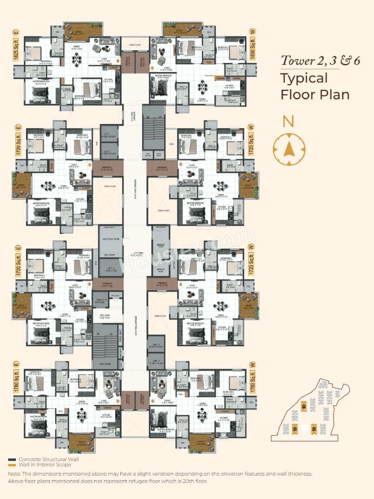 Ananda Homes Legacey Floor plan 3