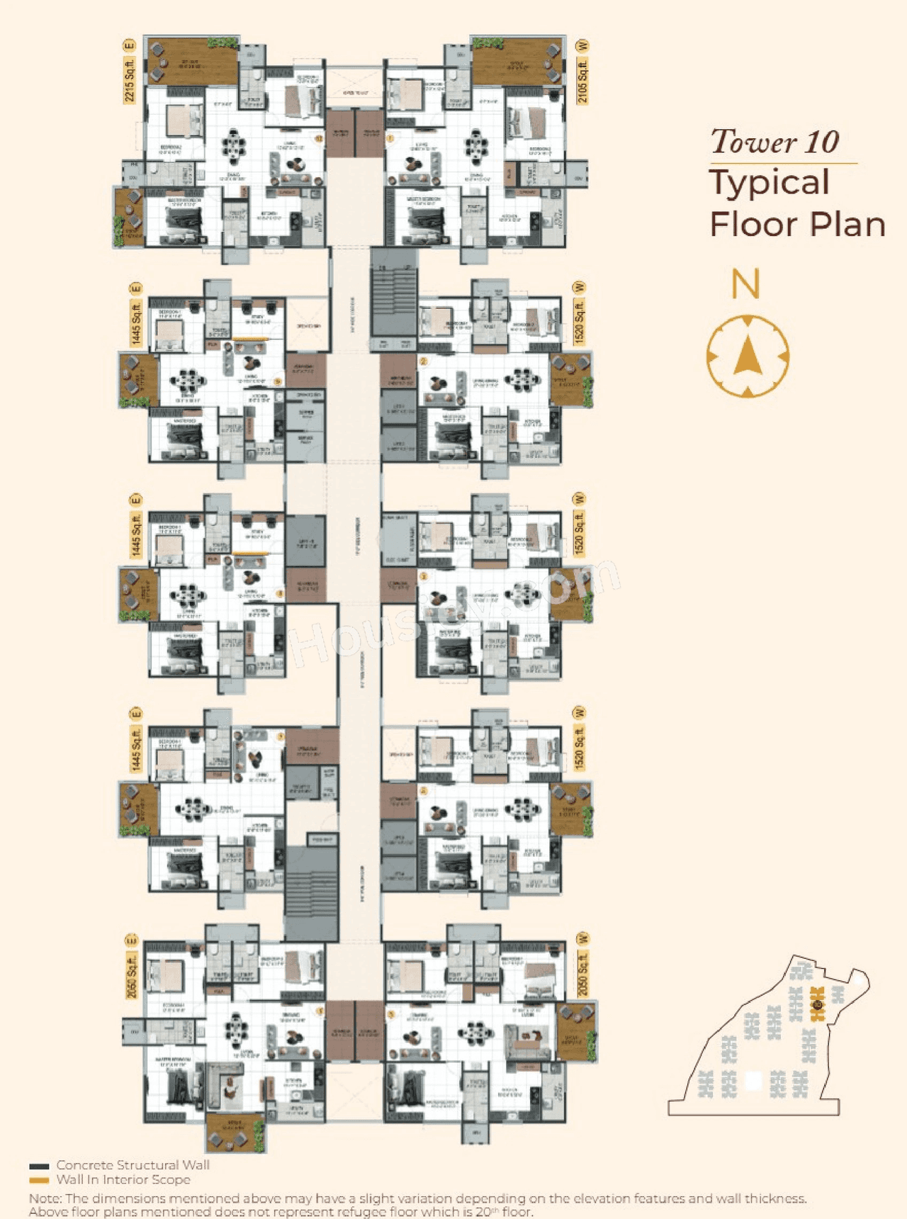 Ananda Homes Legacey Floor plan 4