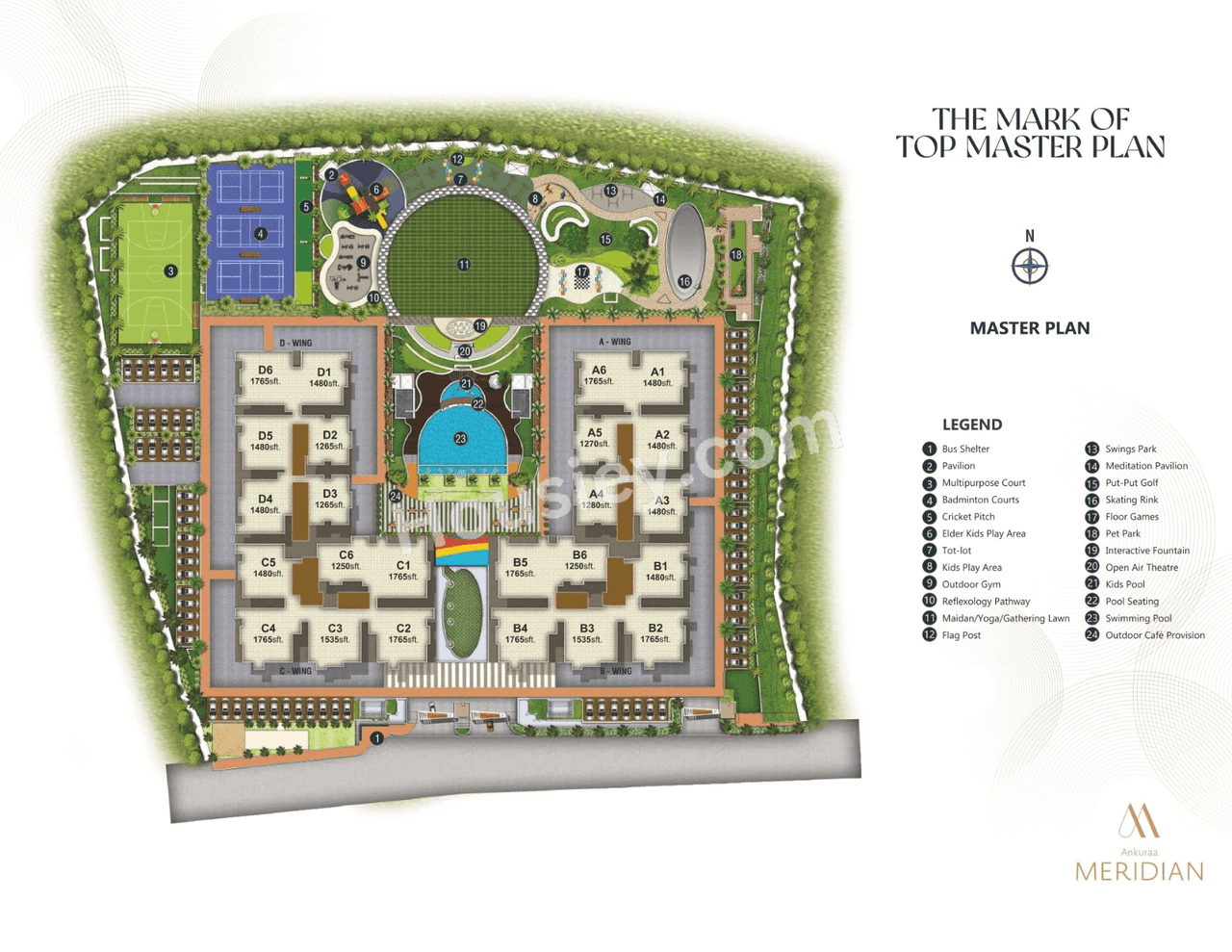 Ankuraa Meridian Floor plan 1