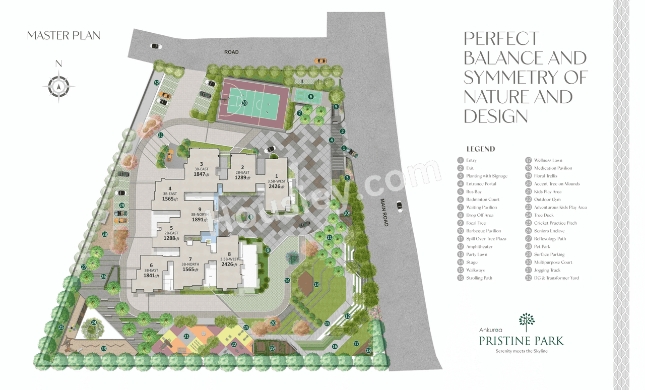 Ankuraa Pristine Park Master Plan