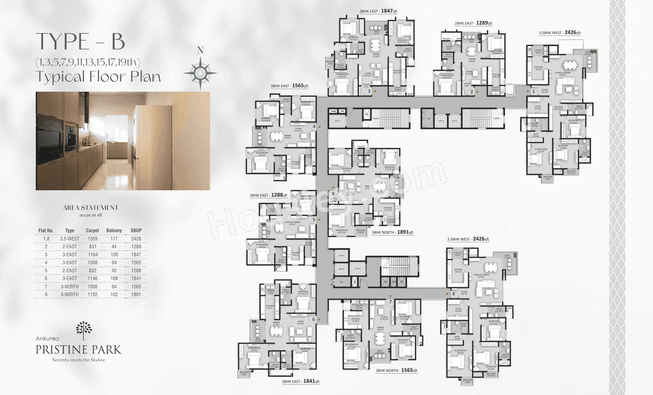 Ankuraa Pristine Park Floor plan 2