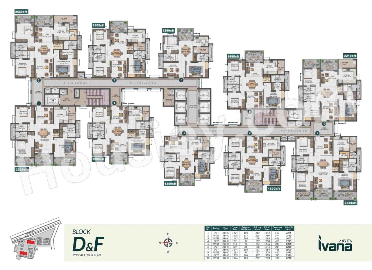 Anvita Ivana Floor plan 2