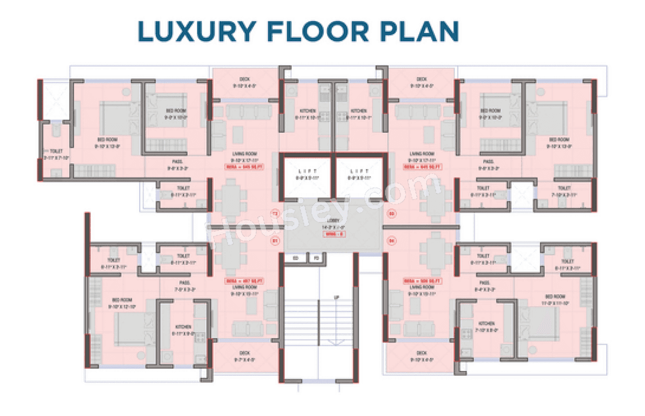 Aquarose Tower Floor plan 1