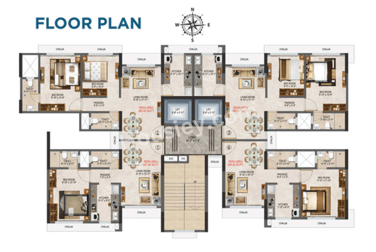 Aquarose Tower Floor plan 2