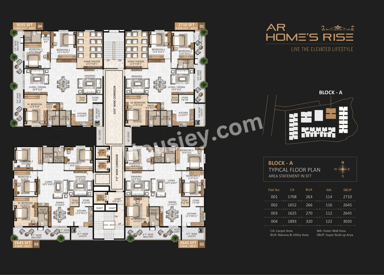 AR Homes Rise Floor plan 1