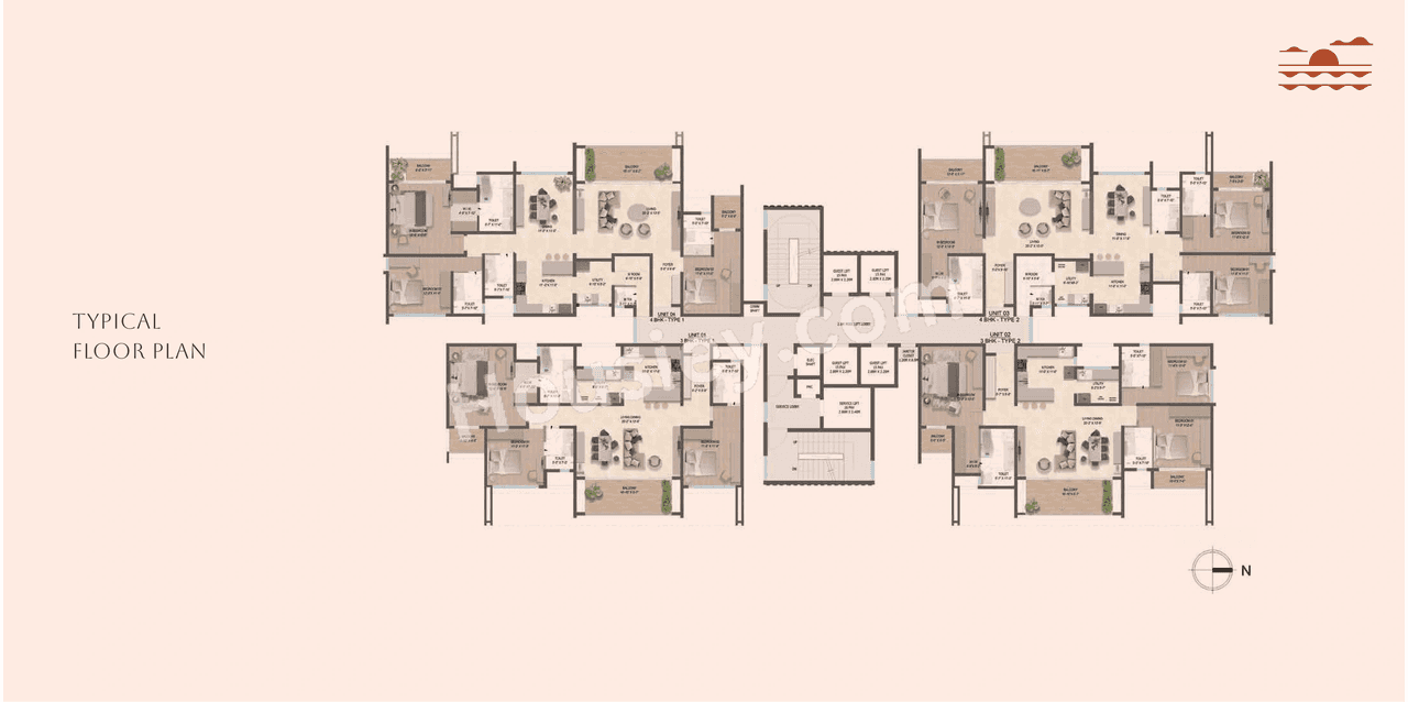 Aratt Ayatana Residences Floor Plan