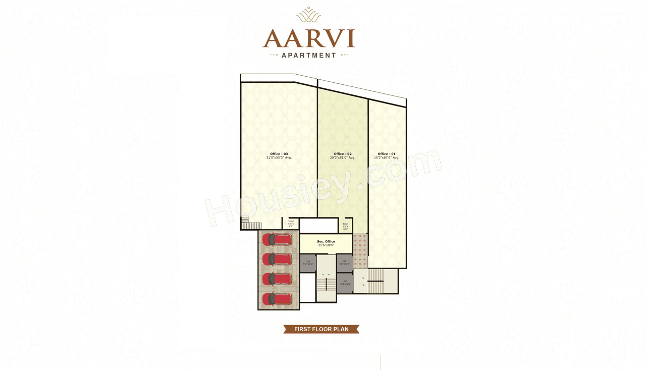 Archen Aarvi Apartment Floor plan 1
