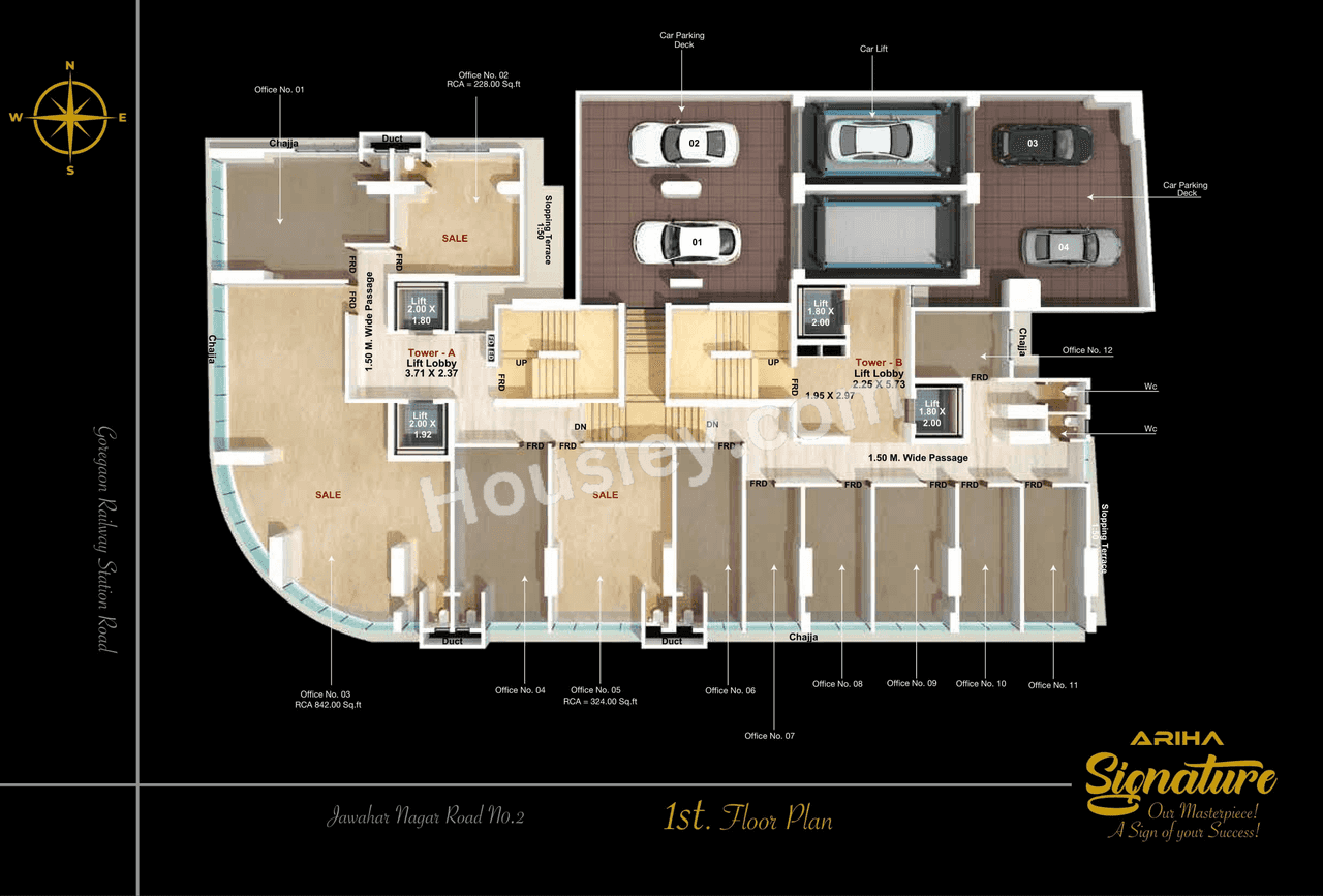 Ariha Signature Floor plan 1