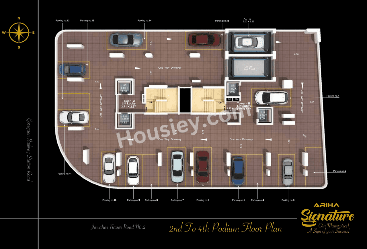 Ariha Signature Floor plan 2