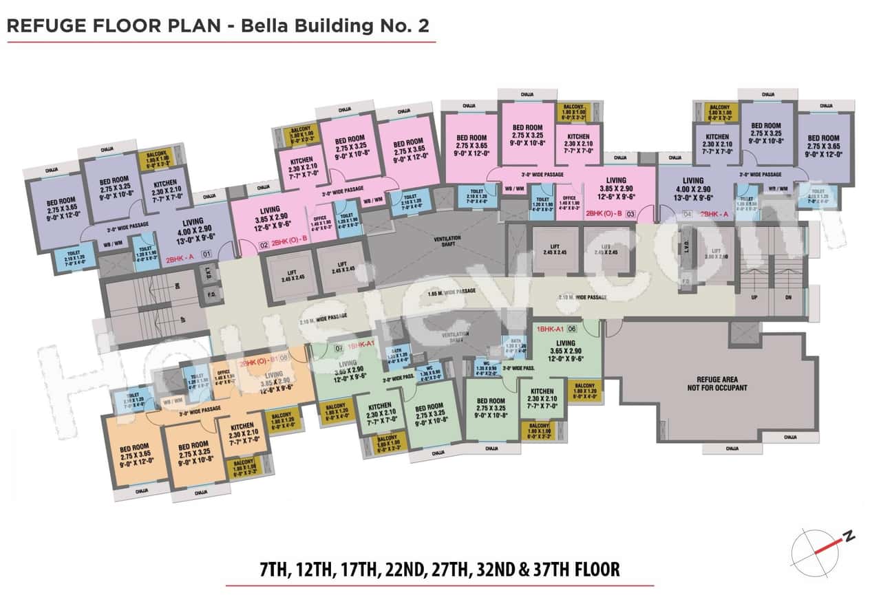 Arihant Avanti Palace Floor plan 1