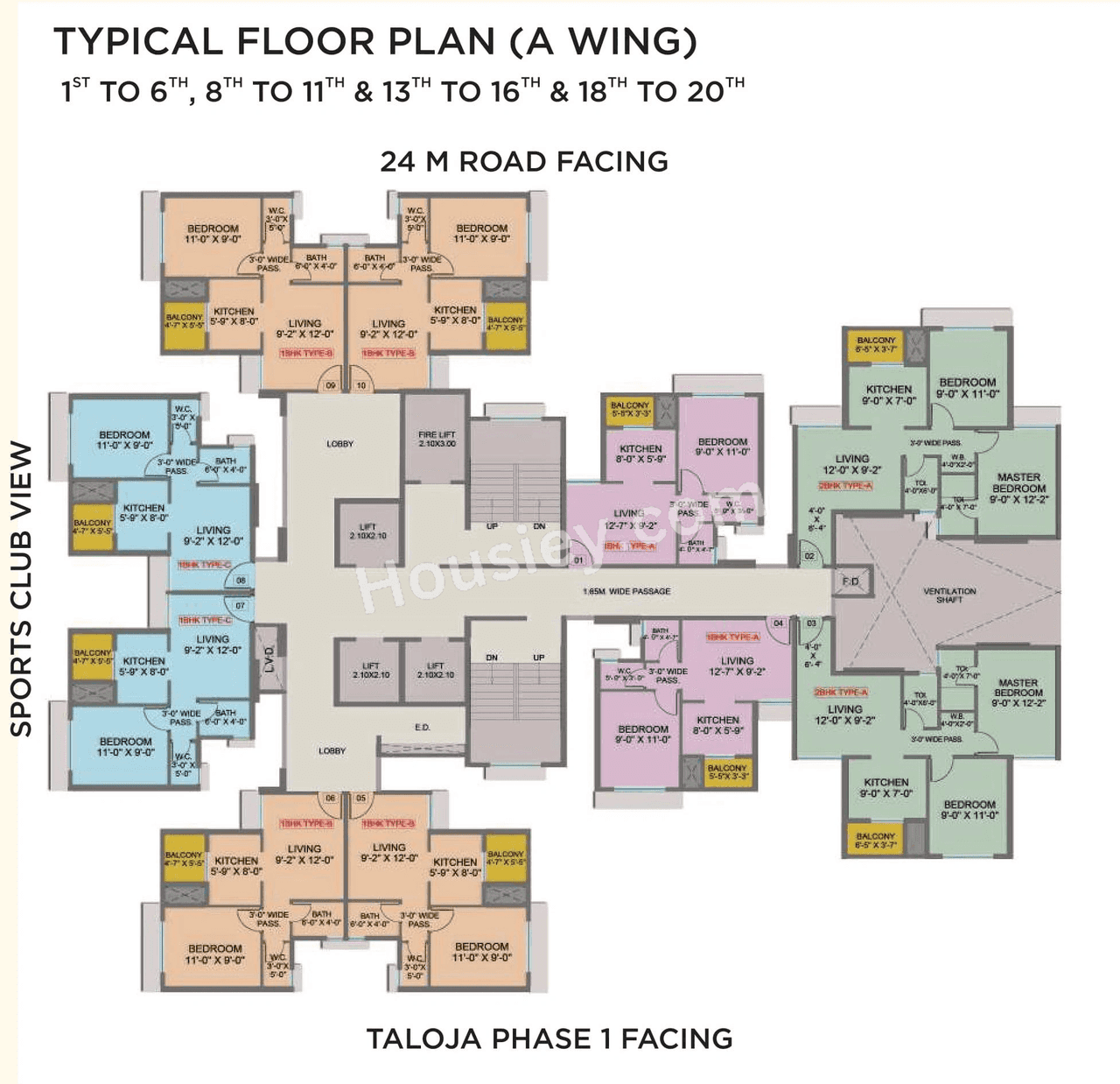 Arihant Sports City Floor plan 1