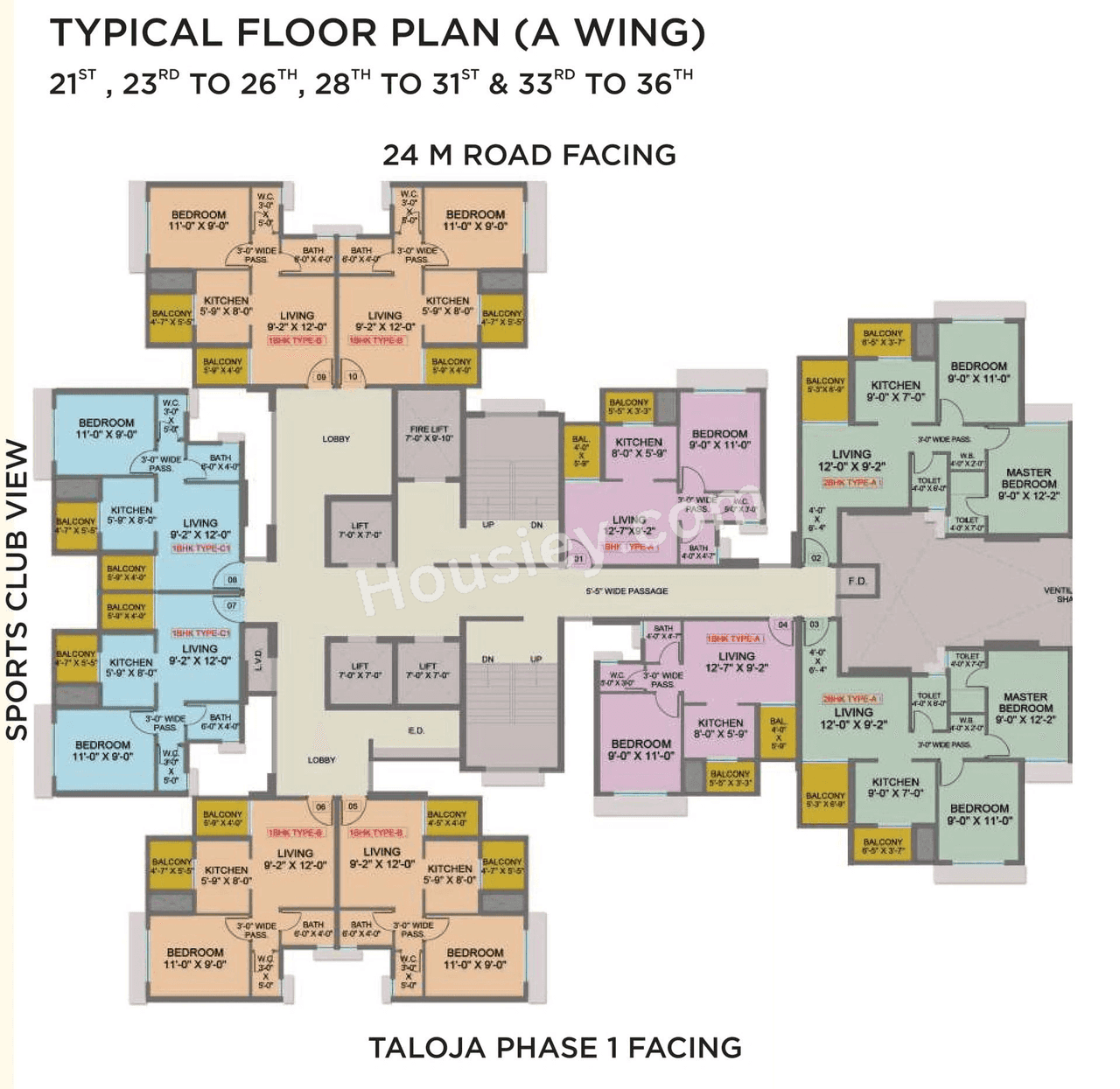 Arihant Sports City Floor plan 2