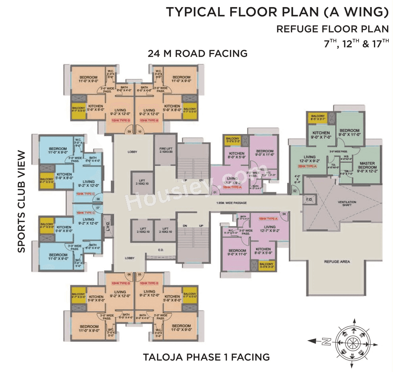 Arihant Sports City Floor plan 3