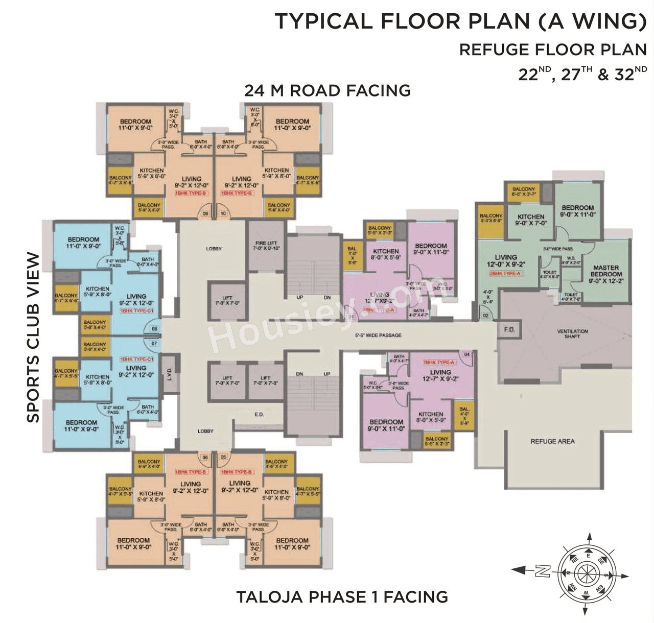 Arihant Sports City Floor plan 4