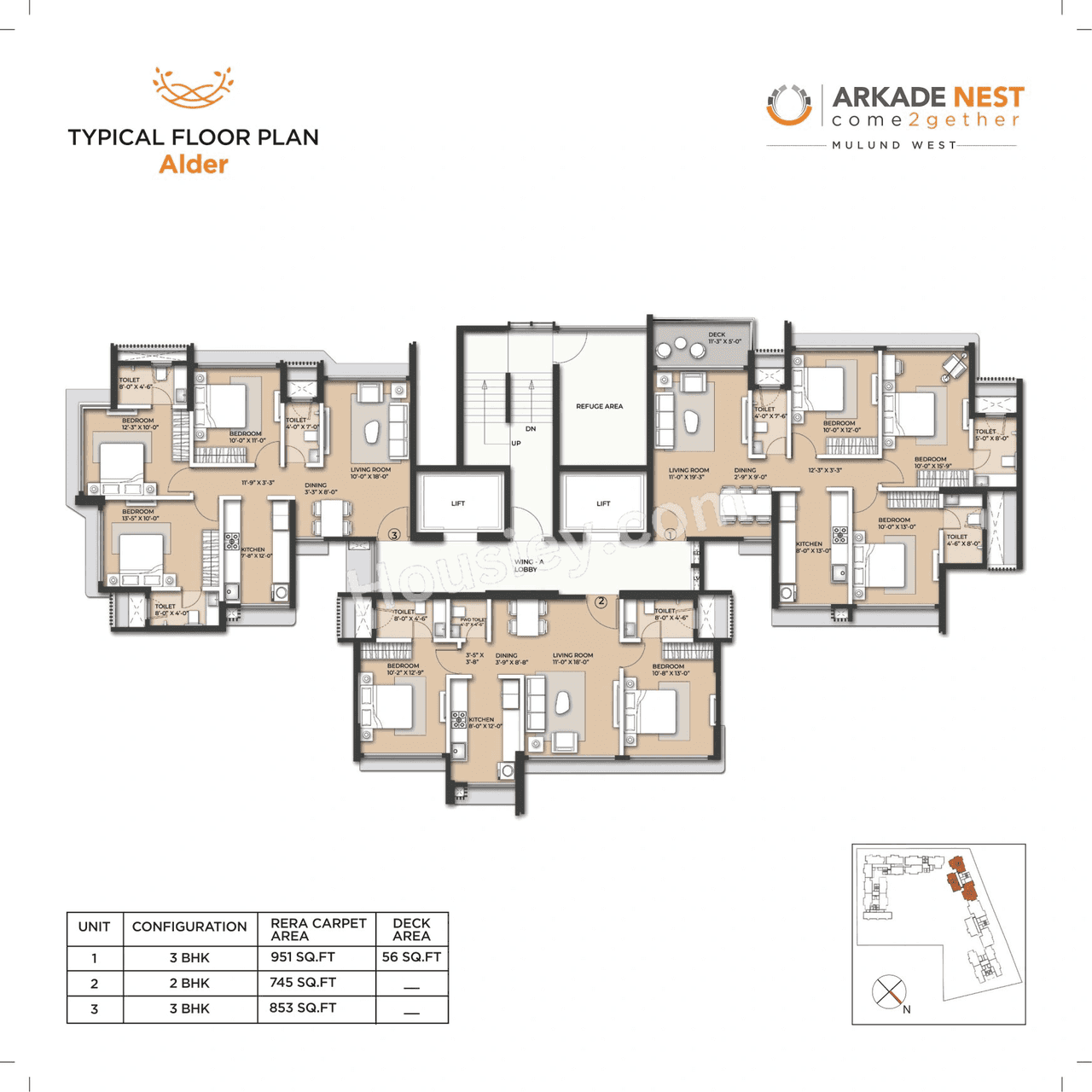 Arkade Nest Floor plan 1