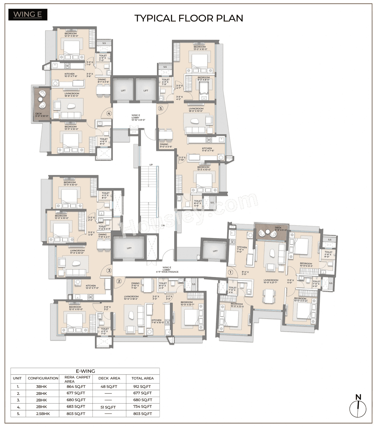Arkade Rare Bhandup Floor plan 1