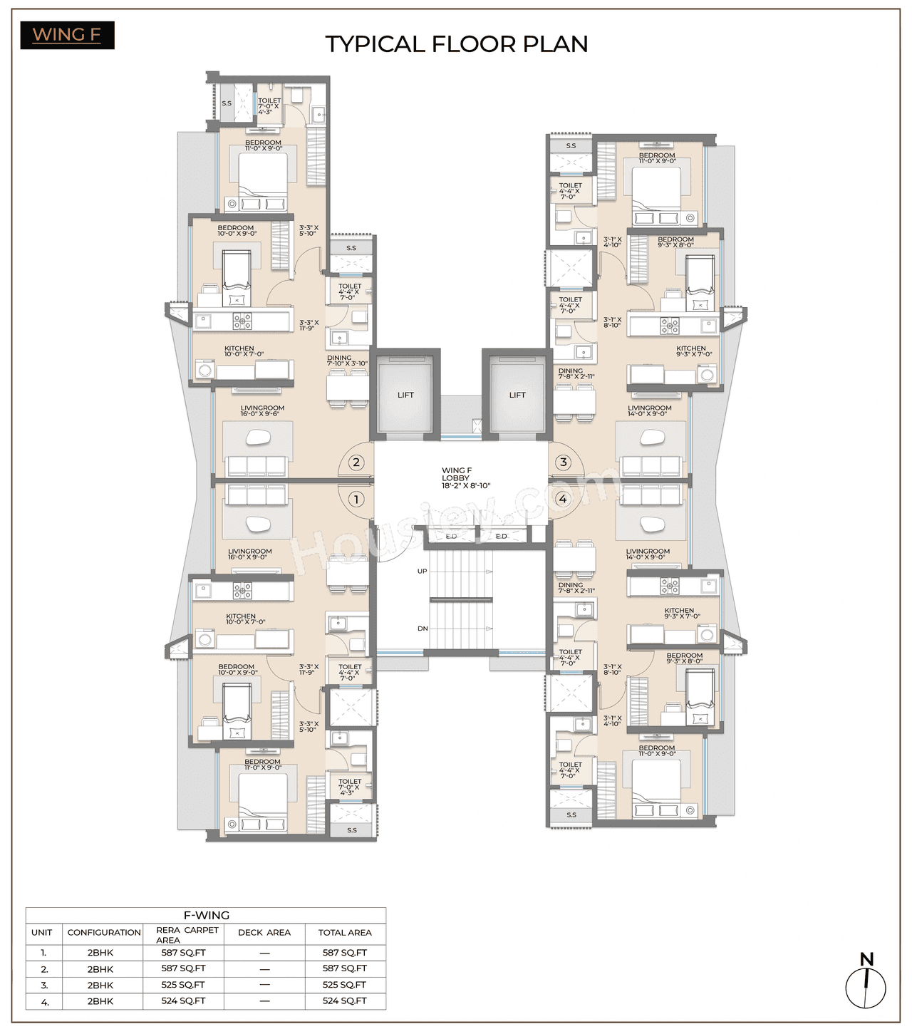 Arkade Rare Bhandup Floor plan 3