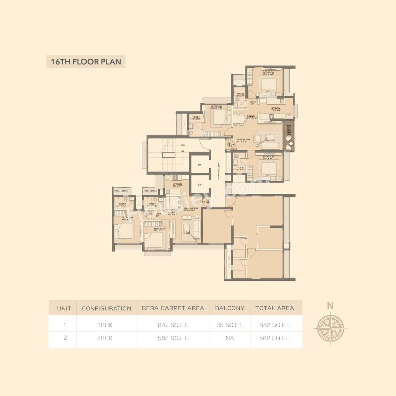 Arkade Views Floor plan 1