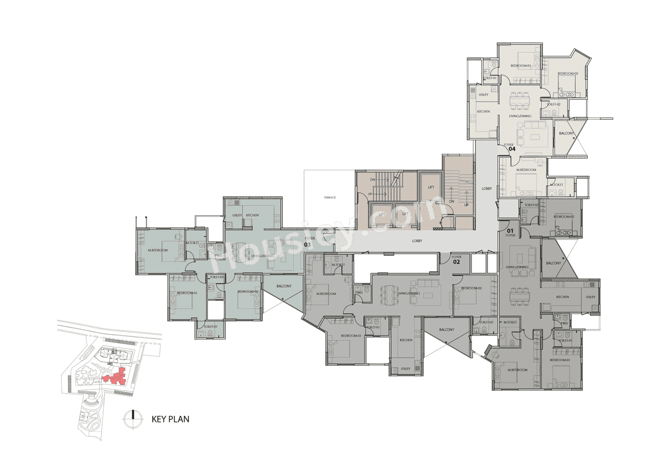 Artismo Millionaire Tower Floor plan 2