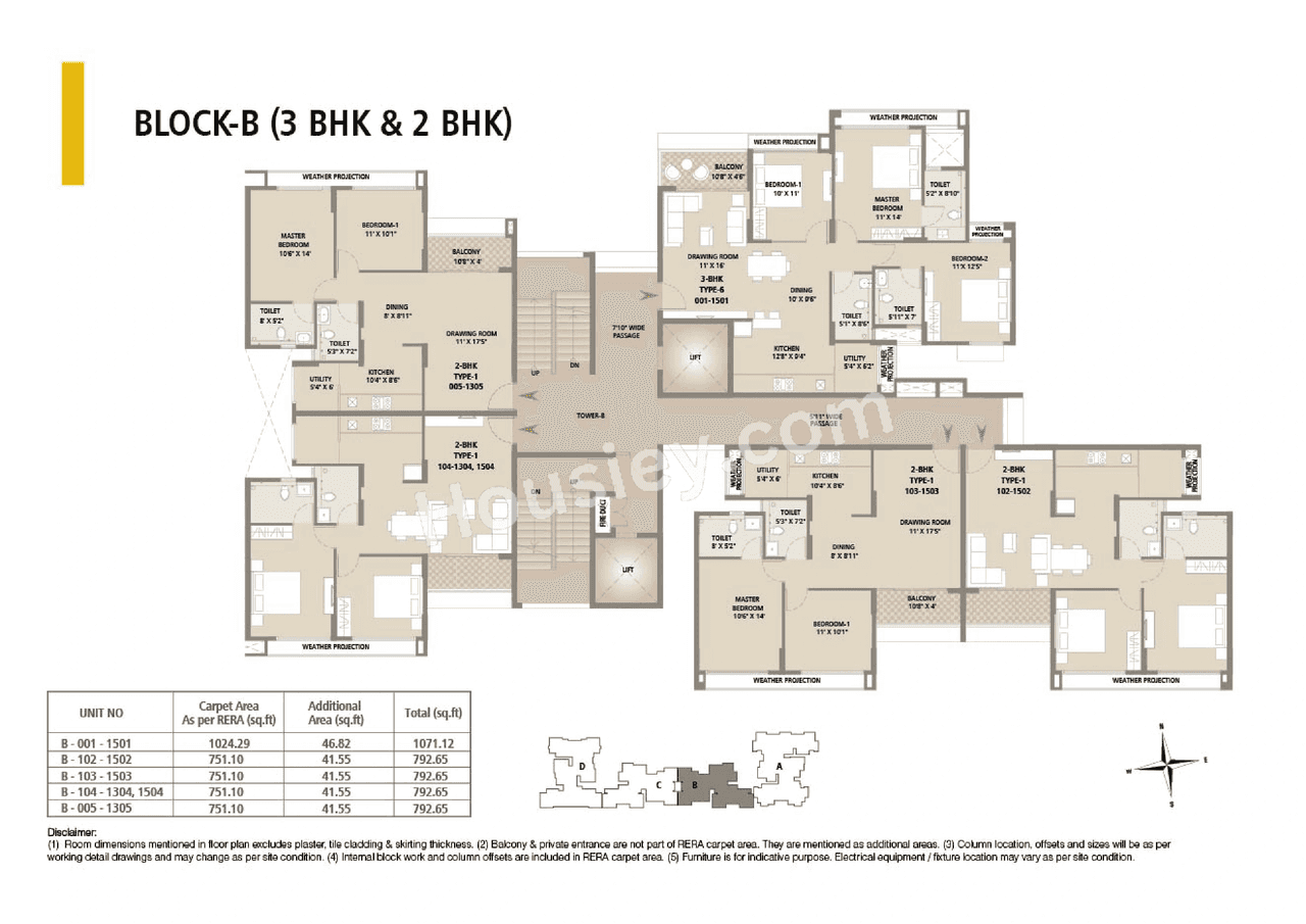 Arvind Bel Air Floor plan 2