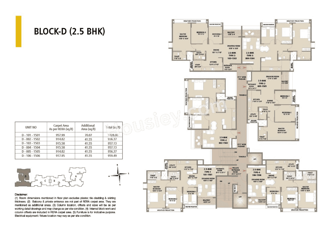 Arvind Bel Air Floor plan 4