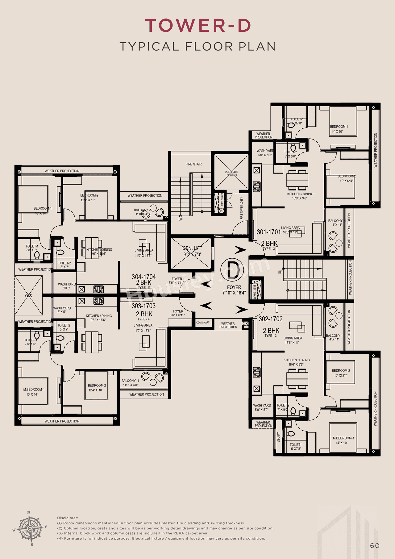 Arvind Crest Floor plan 4