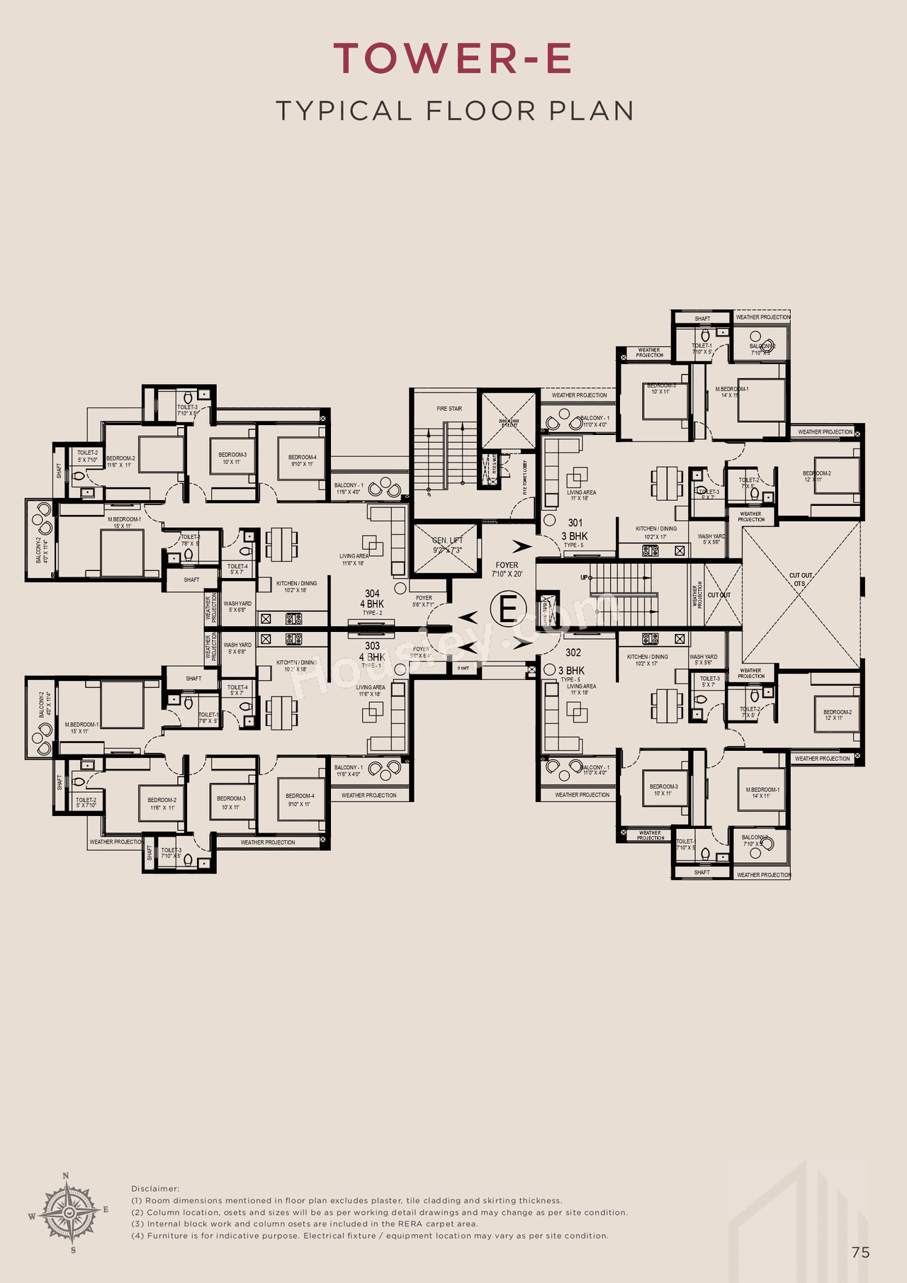 Arvind Crest Floor plan 5